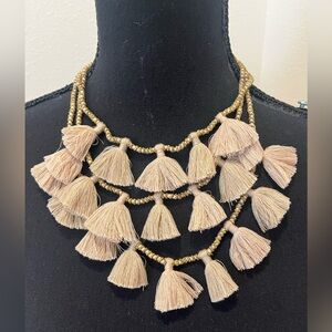Bluma Project Gia Layered Tassel Necklace